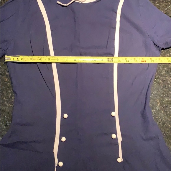 Navy Vintage dress - Picture 7 of 7